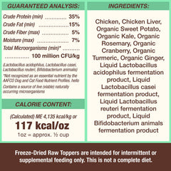 Primal Pet Foods coberturas para alimento de gato con ave, variedad sabrosa