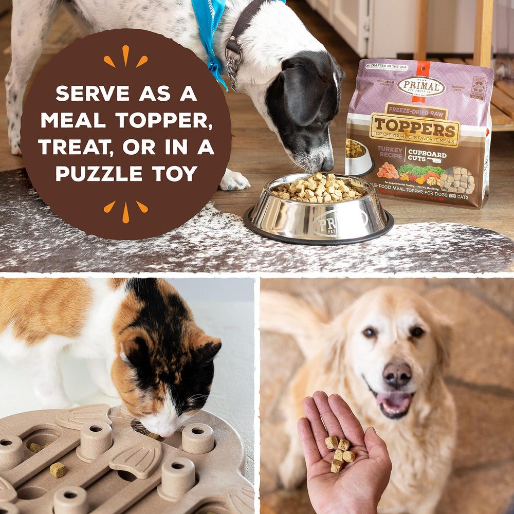 Primal Pet Foods mezcladores sin granos para gato, uso práctico