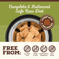 Primal Pet Foods Pronto Mini Nuggets rehidratados, sabor más intenso para perros.