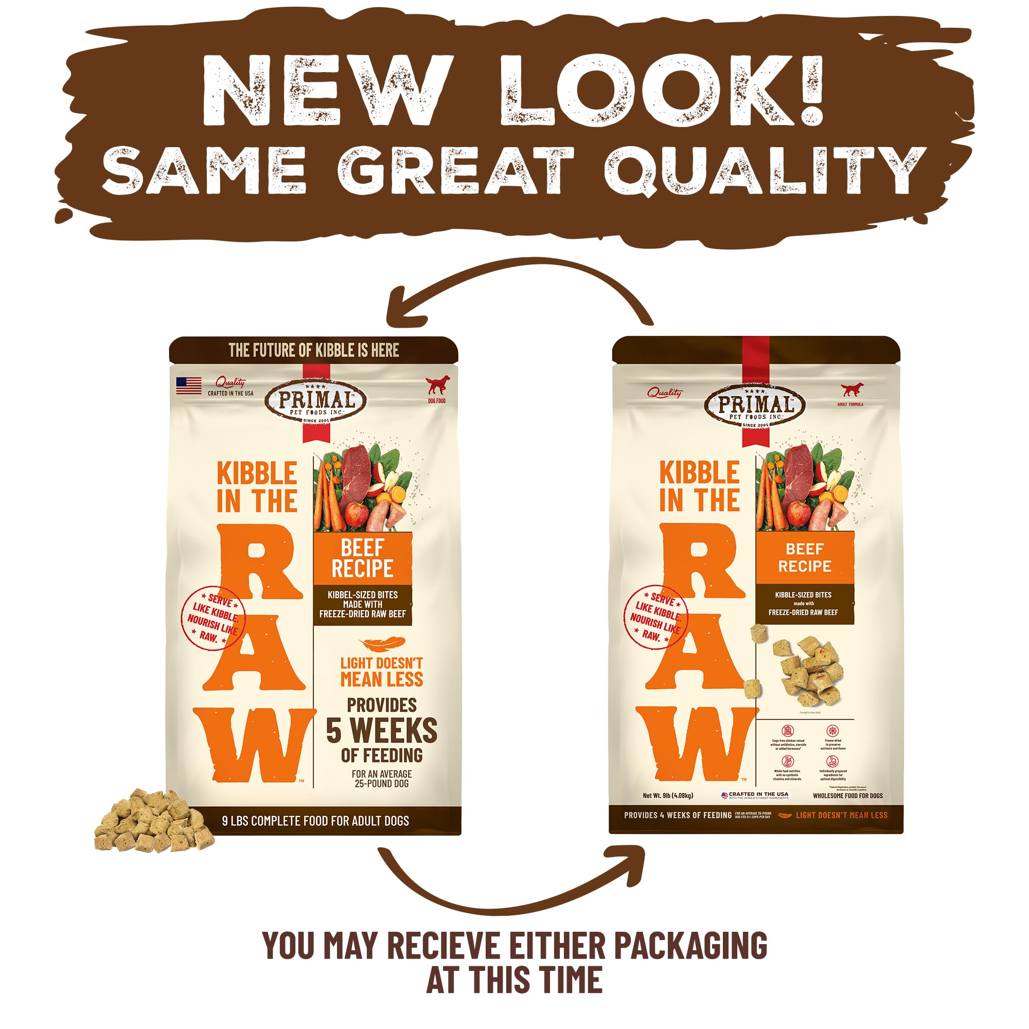 Primal Pet Foods sabor-natural-digestivo-suave apoya el apetito.
