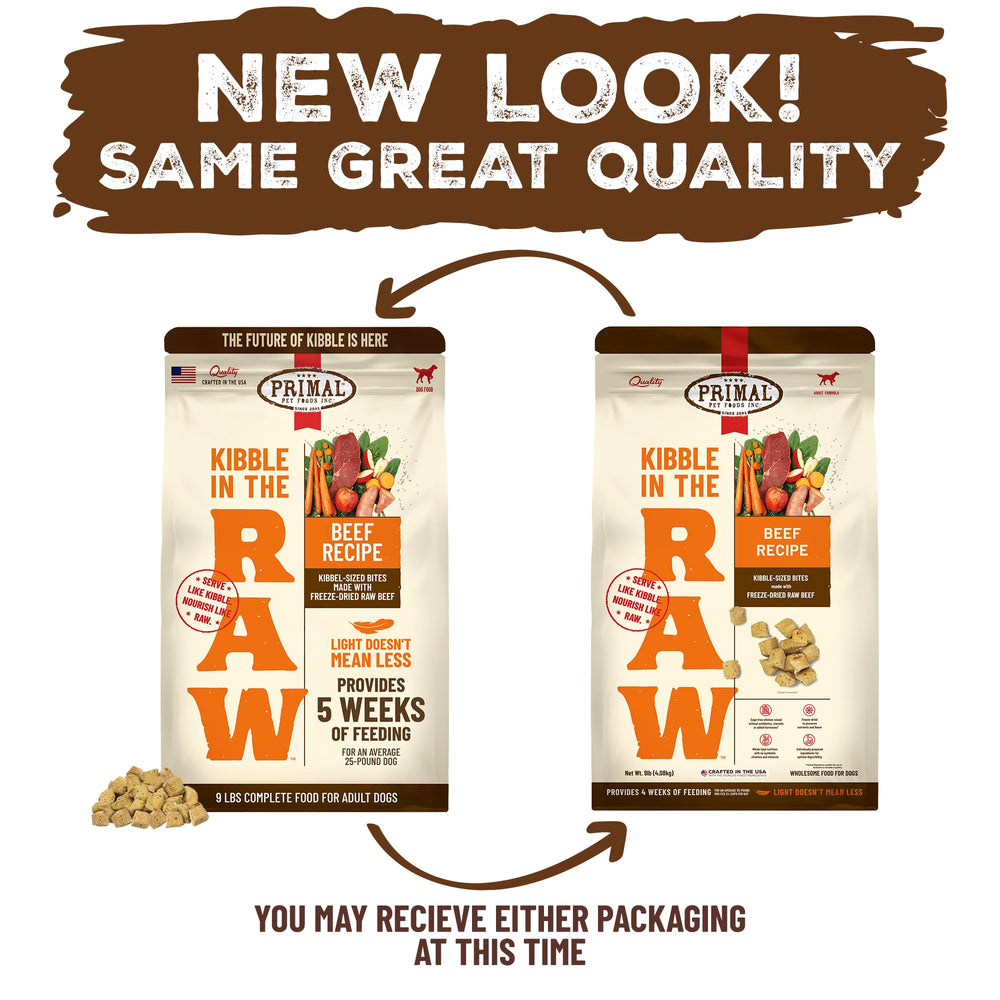 Primal Pet Foods sabor-natural-digestivo-suave apoya el apetito.