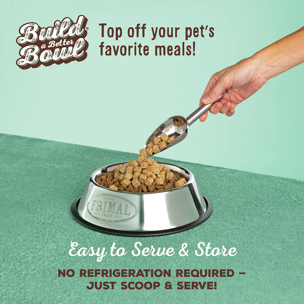 Primal Pet Foods toppers para gato con pollo, ideal para estimular el apetito