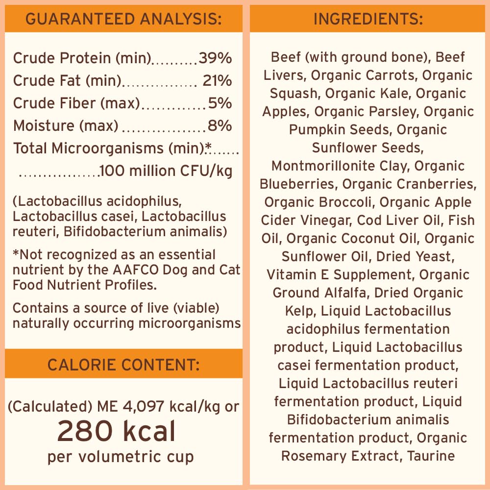 Ingredientes reales y sin granos en Primal Pronto Mini Trozos.