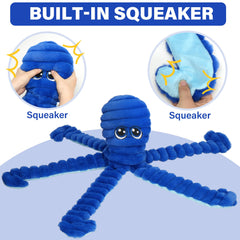 Pulpo interactivo de Prime Pets para perros grandes en juego de tirar y traer