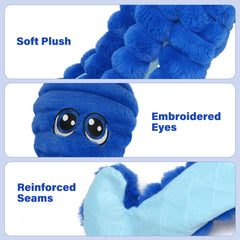 Pulpo de Prime Pets con ojos bordados para un aspecto amigable