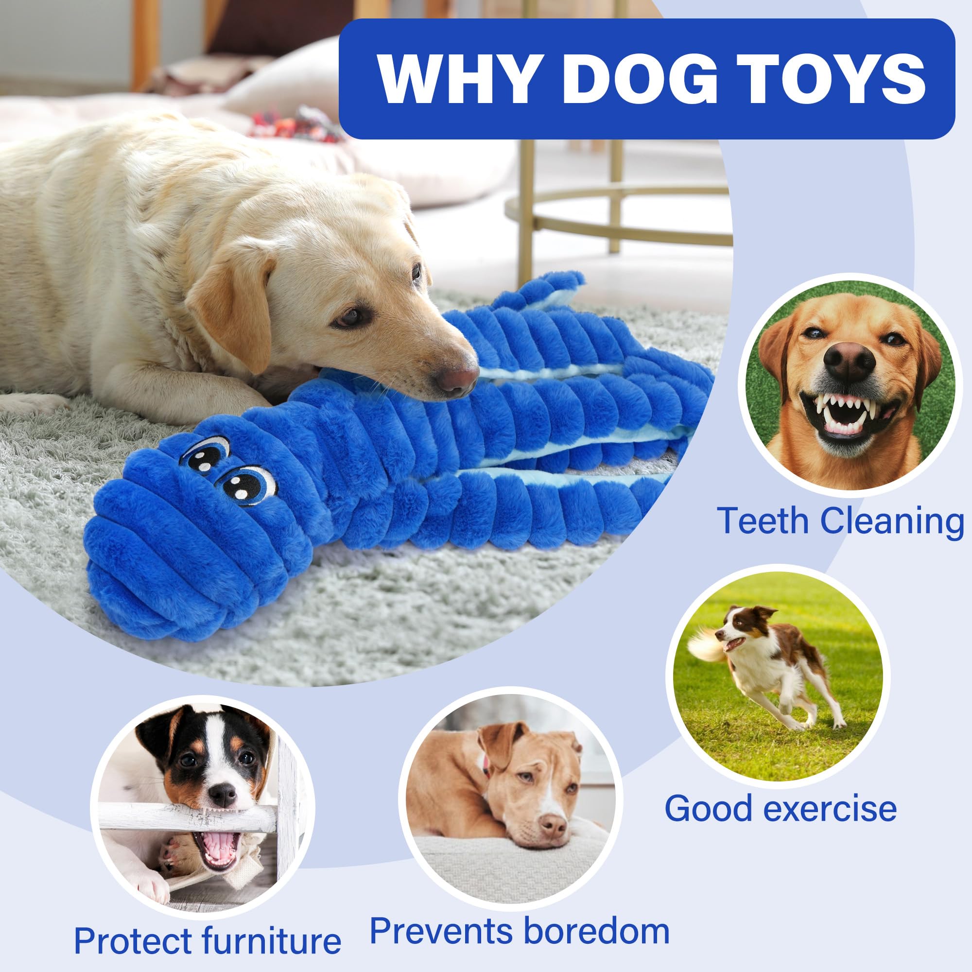 Regalo ideal para amantes de perros, pulpo grande de Prime Pets