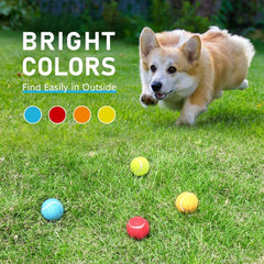 Prime Pets pelotas tenis para interiores, diseño suave protege suelos.