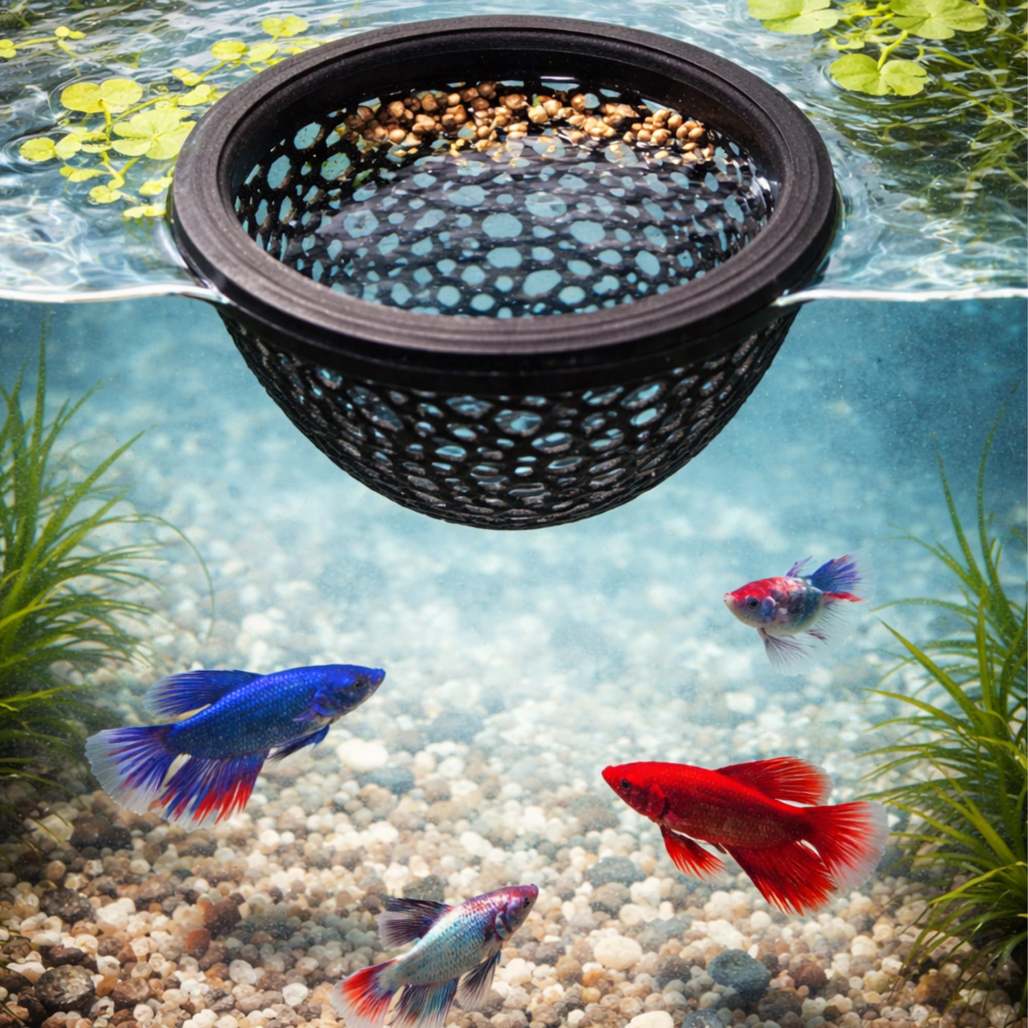 PrintUSA accesorio decorativo para acuario betta, añade estilo moderno sin alterar el entorno.