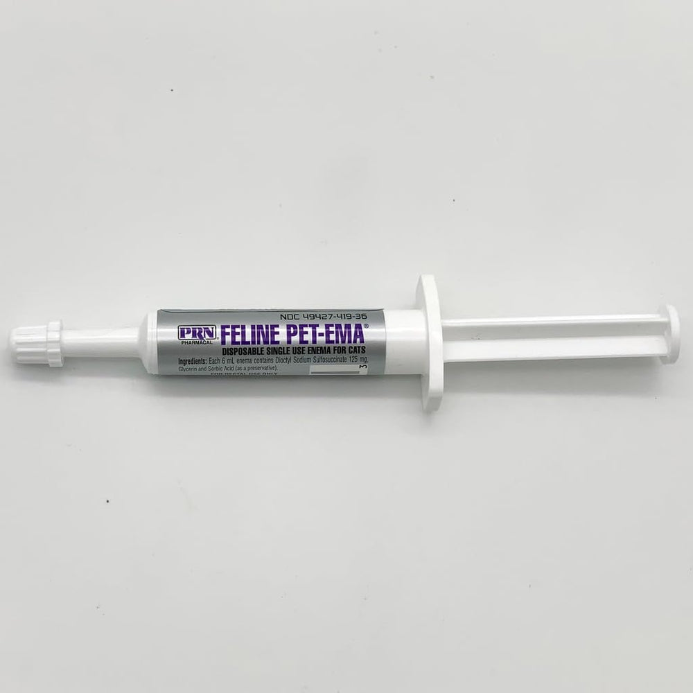 Pet-Ema PRN aplicacion rectal facil para gatos y lubricación