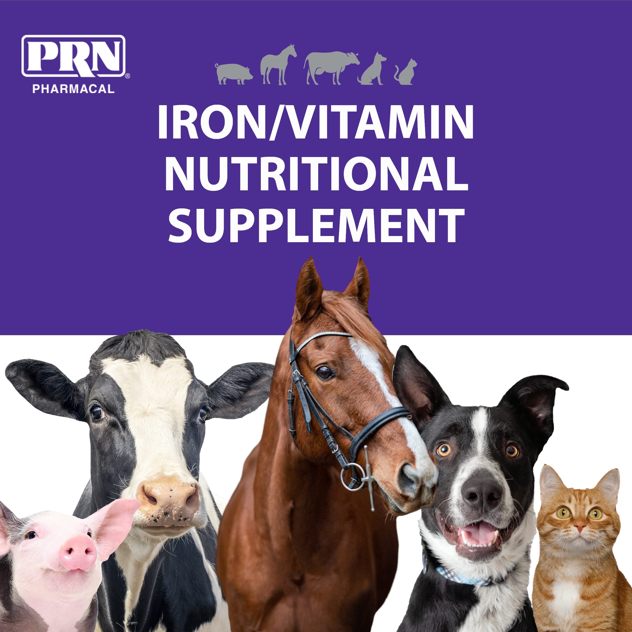 PRN Liqui-Tinic 4X etiqueta clara que facilita identificar ingredientes y uso