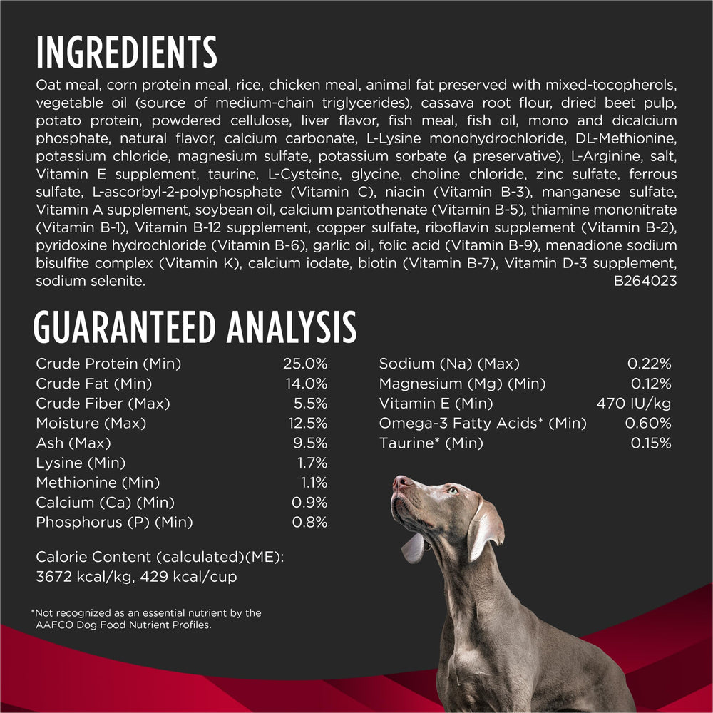 Pro Plan CardioCare: alta proteína con sabor atractivo para perros.