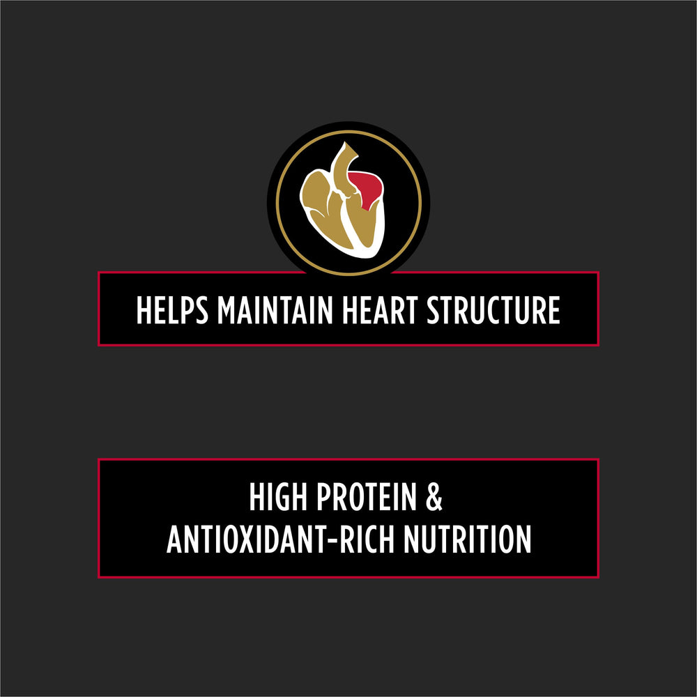 Pro Plan CardioCare: vitaminas A y E para apoyo inmunológico.