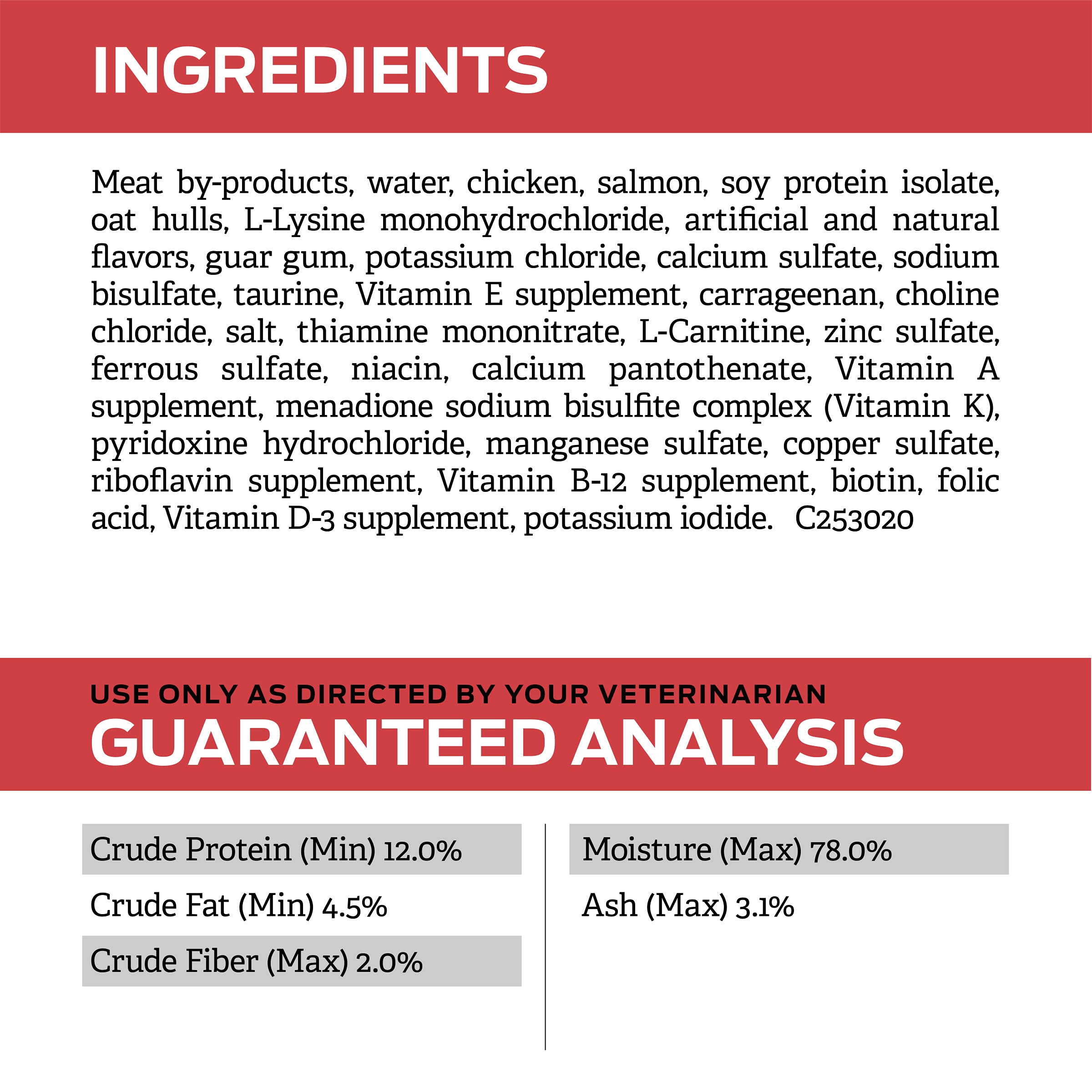 Pro Plan DM gatos, lata 5,5 oz, opción húmeda para preferencias, paquete de 24.