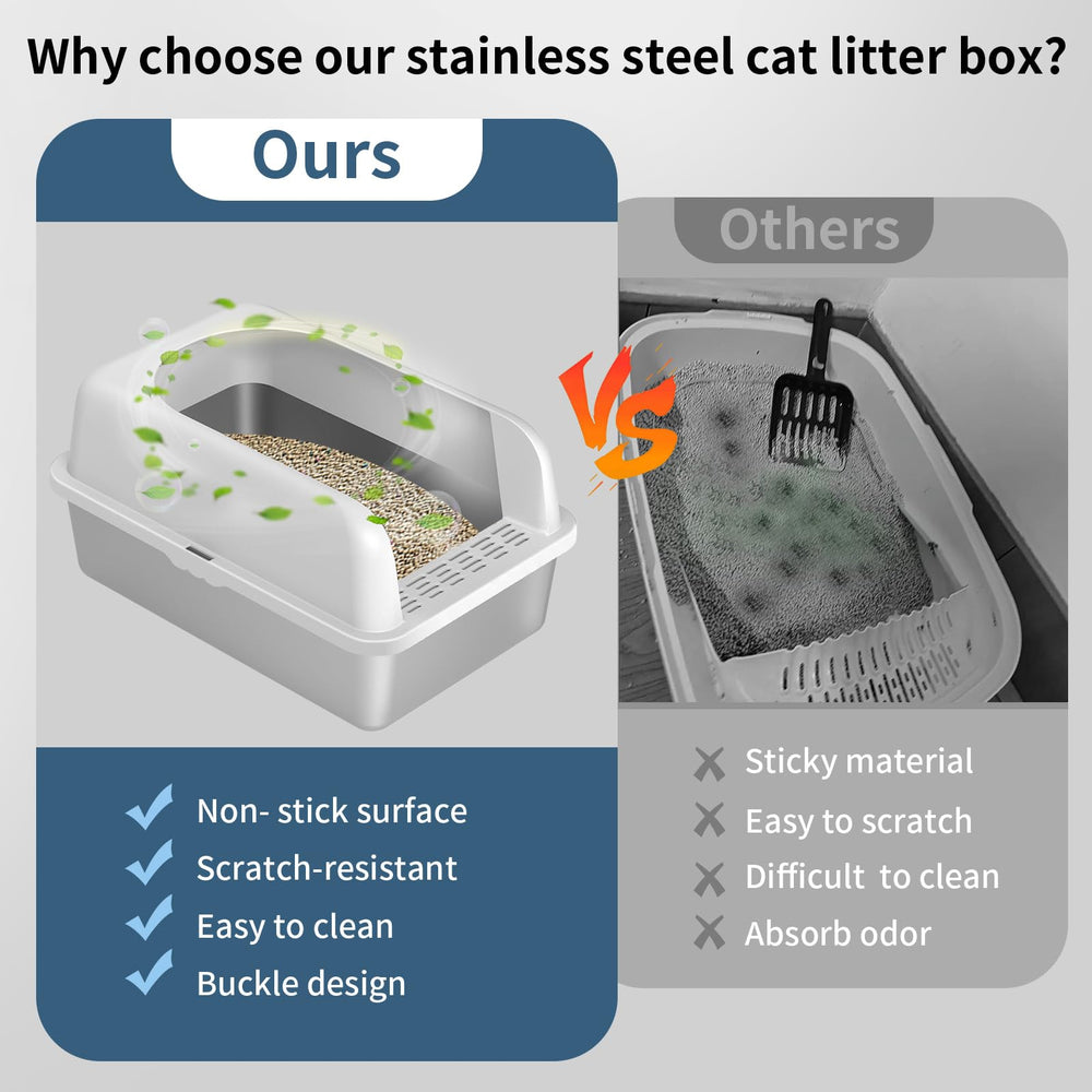 Prodigen dimensiones amplias brindan comodidad a gatos de mayor tamaño.