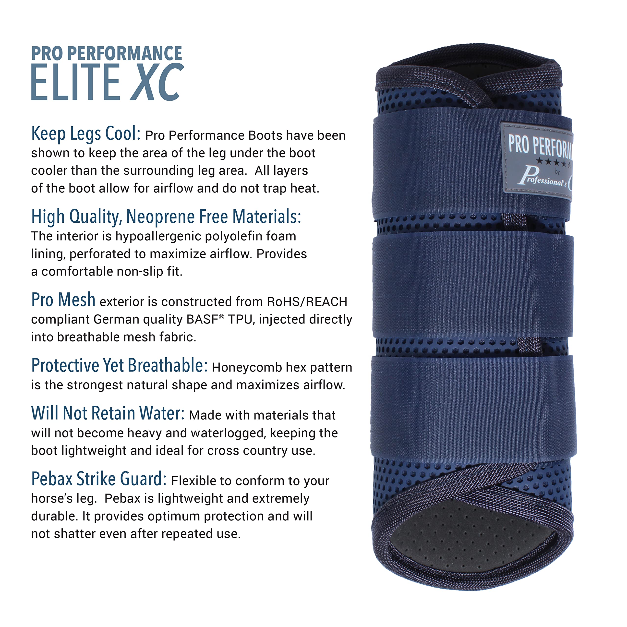 Professional's Choice Pro Performance Elite XC botas traseras, ligeras y duraderas para carreras de campo