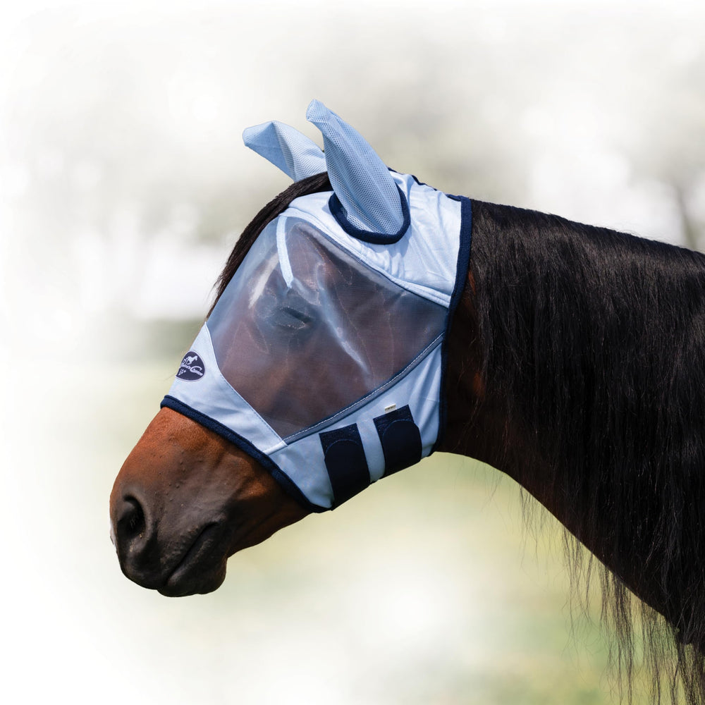 Professional's Choice máscara malla antiinsectos UV ligera para caballos Warmblood