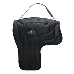 Professional's Choice Western Saddle Case, vista exterior acolchada que protege la silla de montar durante transporte.
