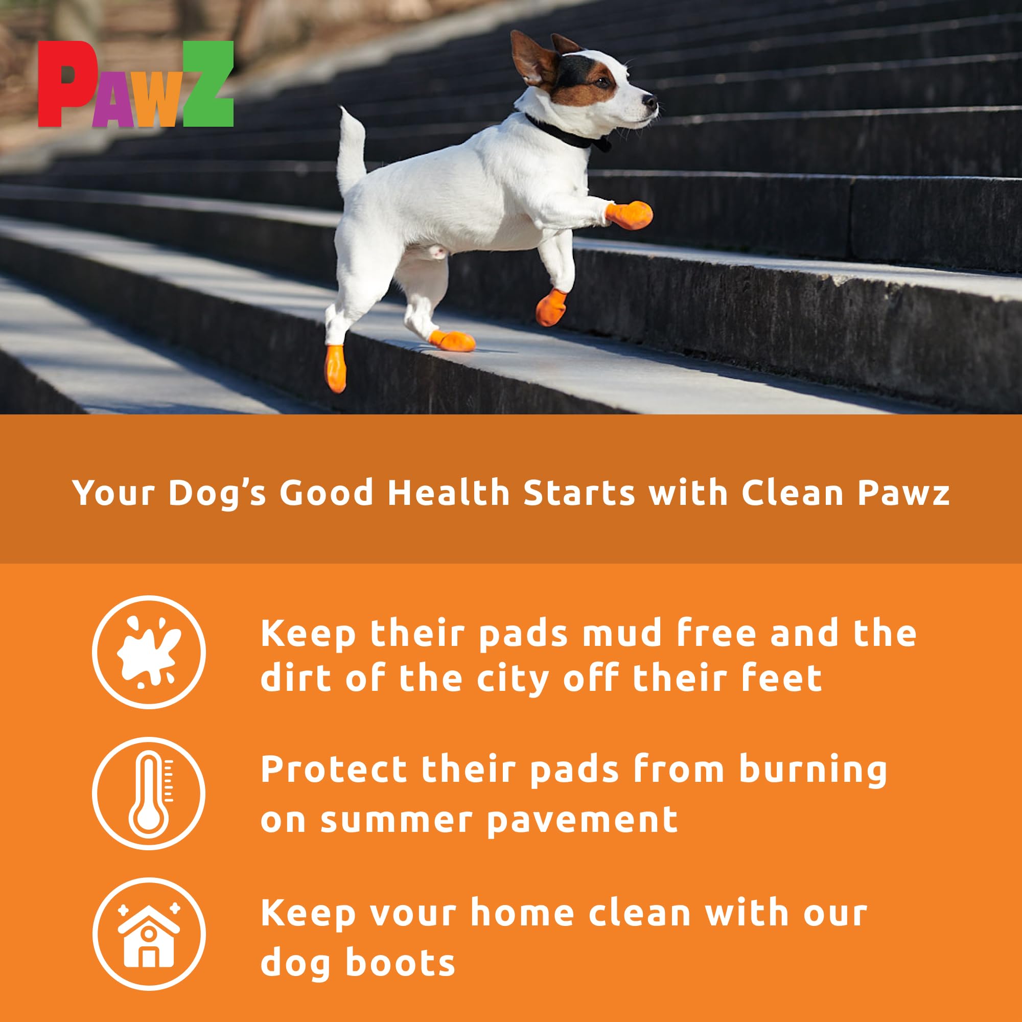 Botas Protex PawZ ofrecen agarre antideslizante en superficies mojadas.