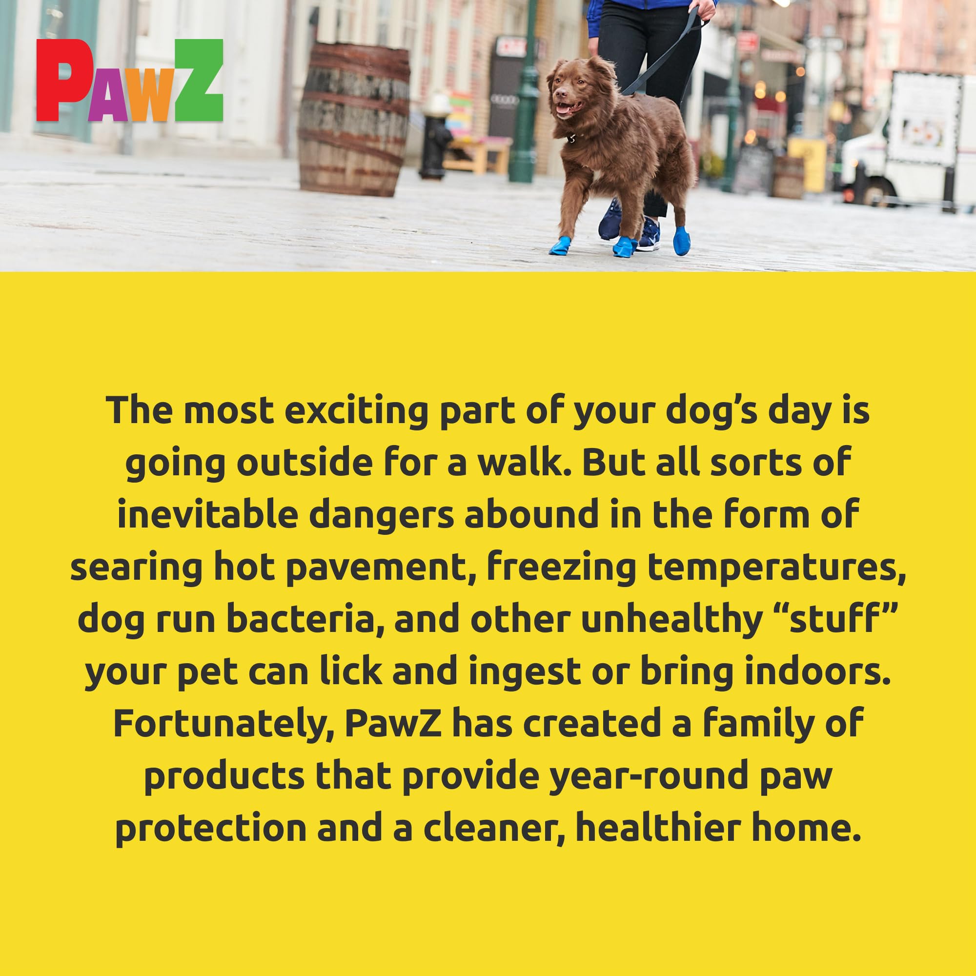 Empaque de 12 botas Protex PawZ para salidas al aire libre