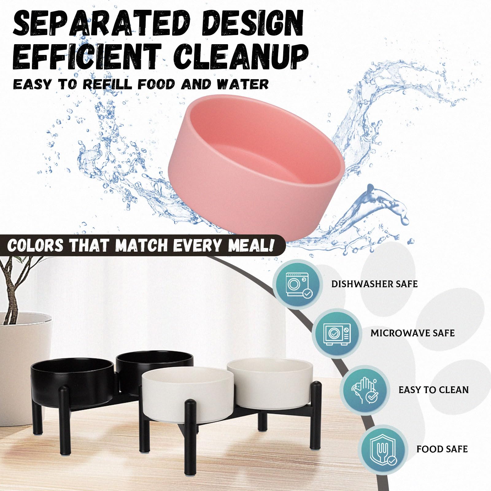 PTOBER diseño minimalista en rosa combina con la decoración del hogar