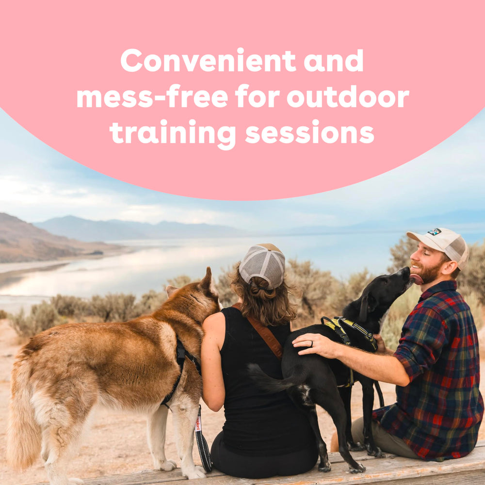 Pupford bocaditos para bolsillo, recompensa limpia durante paseos.