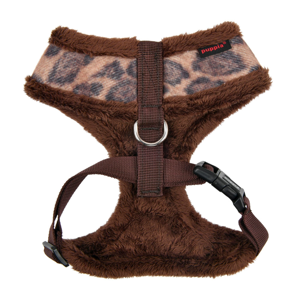 Arnés Puppia Kovo con pecho ajustable para mayor comodidad durante paseos.