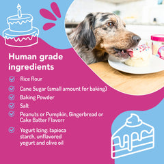Puppy Cake Cuppy Cake en microondas: preparación rápida para perros