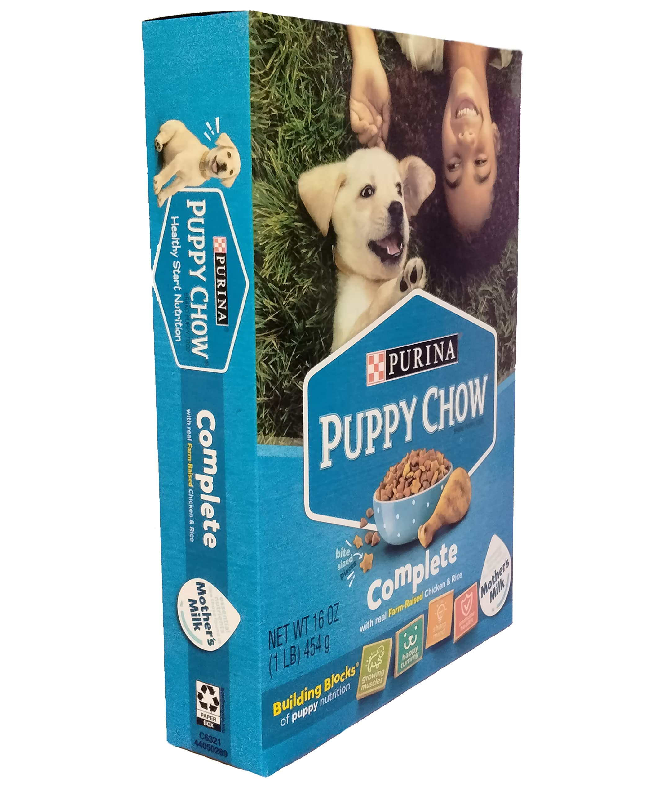 Puppy Chow croquetas sabrosas para cachorros que ayudan en la alimentación diaria.