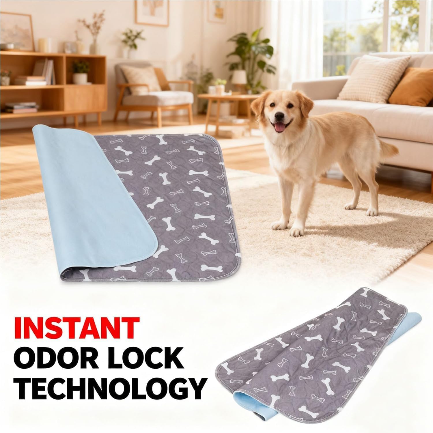 Puppypad entrenamiento en casa facilita hábitos limpios.