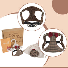 Arnés Puppytie tejido respirable para piel sensible de tu perro.