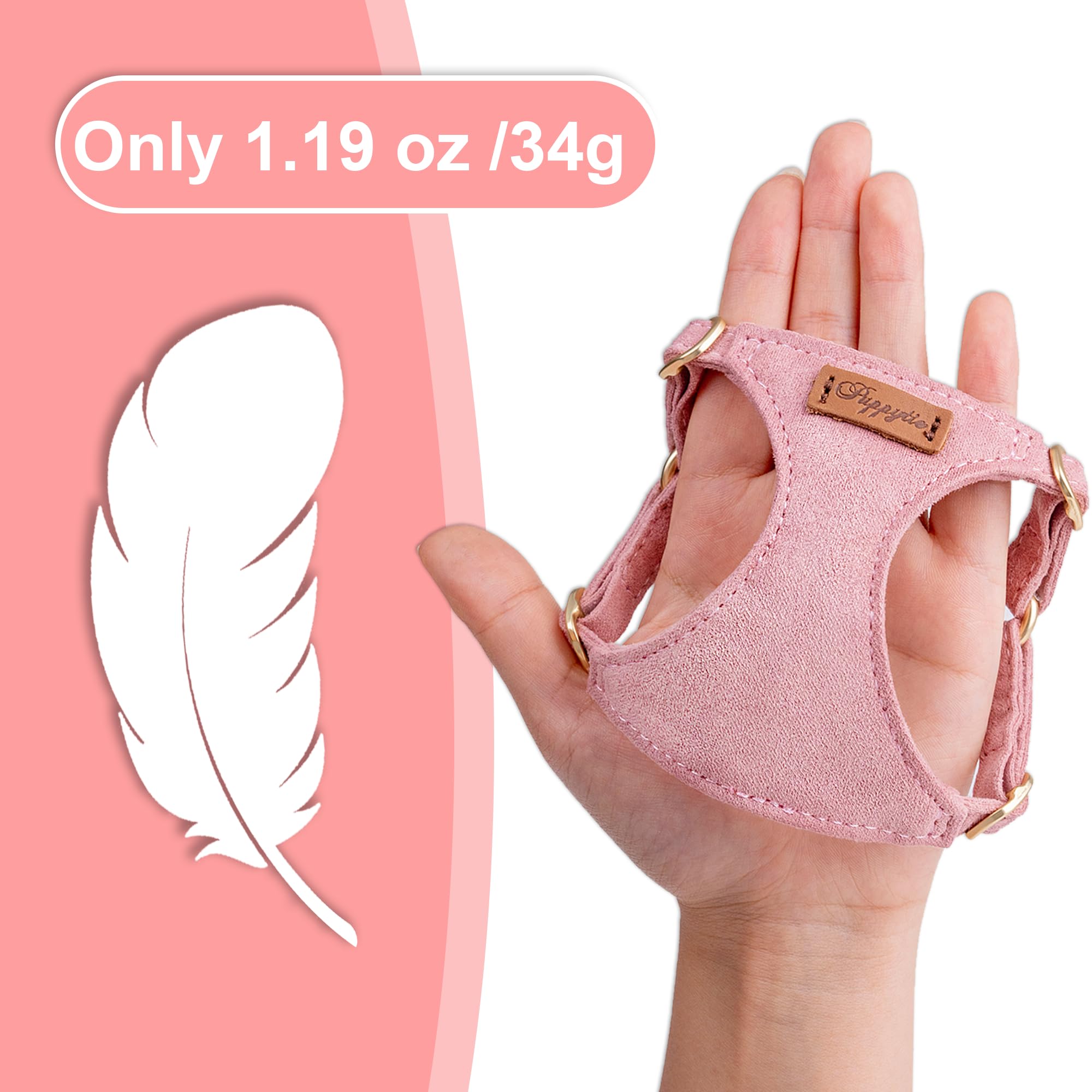 Tejido suave y transpirable de Puppytie para perros pequeños.