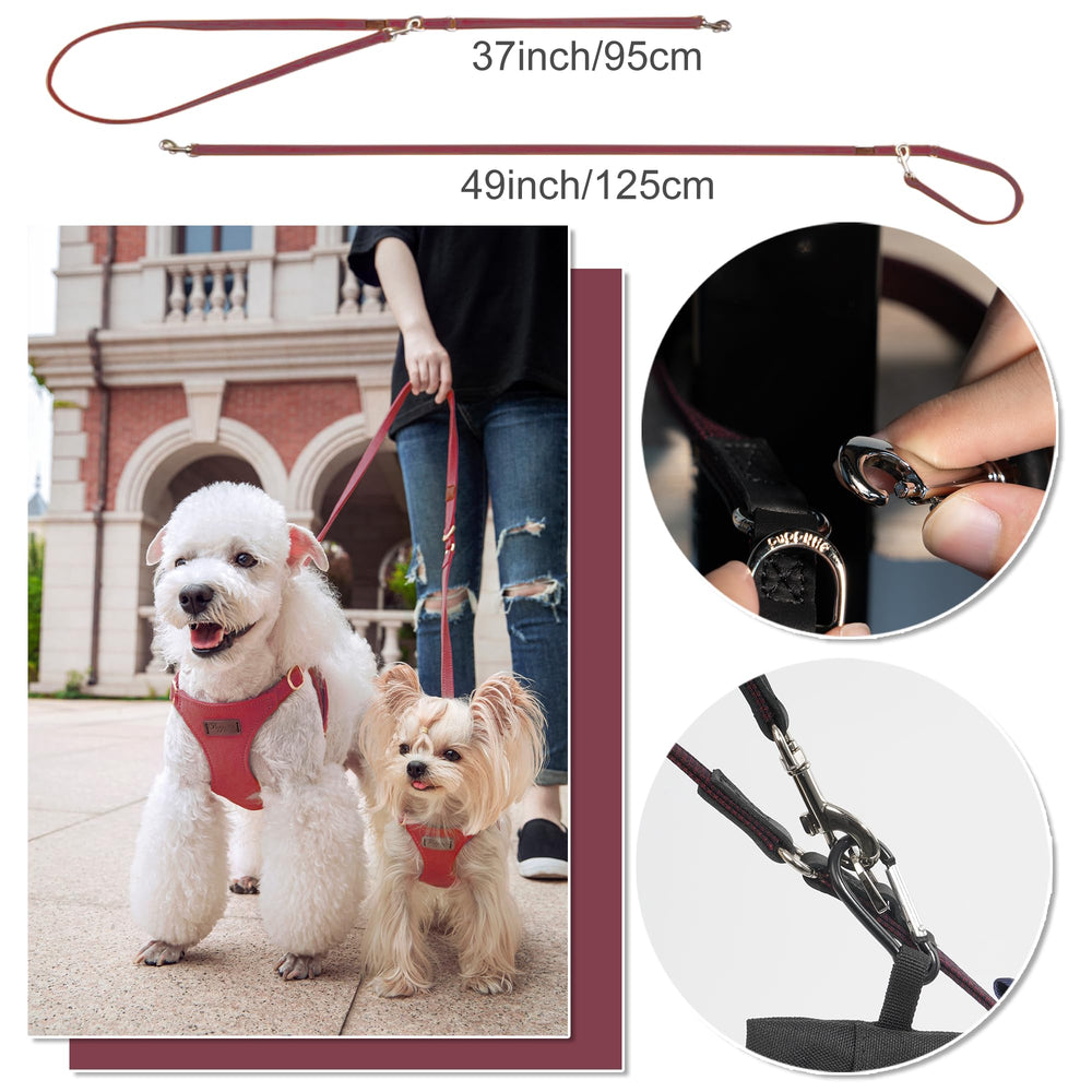 Correa multifuncional Puppytie con dos longitudes para paseos.