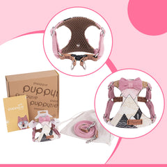 Hebilla de ajuste redonda de Puppytie, ajuste cómodo para paseos.
