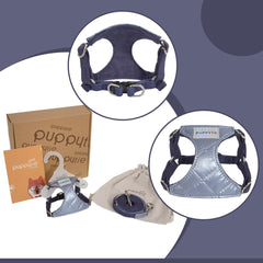 Puppytie herrajes resistentes con acabado brillante y tela suave