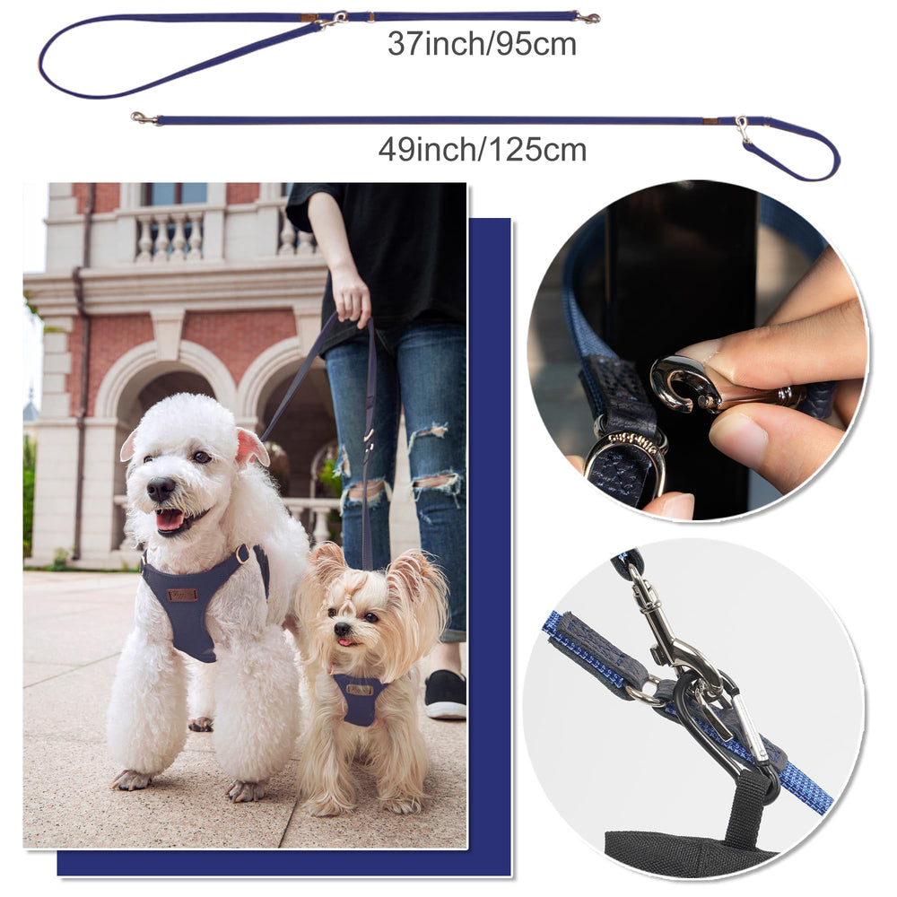 Tejido suave y transpirable Puppytie cuida la piel del perro.