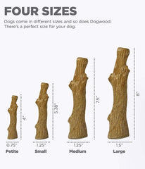 Pupstages Dogwood: duradero para mordedores moderados y sesiones prolongadas.