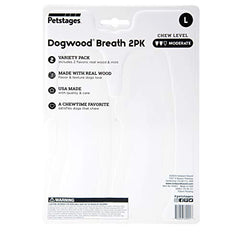 Pupstages Dogwood 8 pulgadas en paquete doble para perros grandes.
