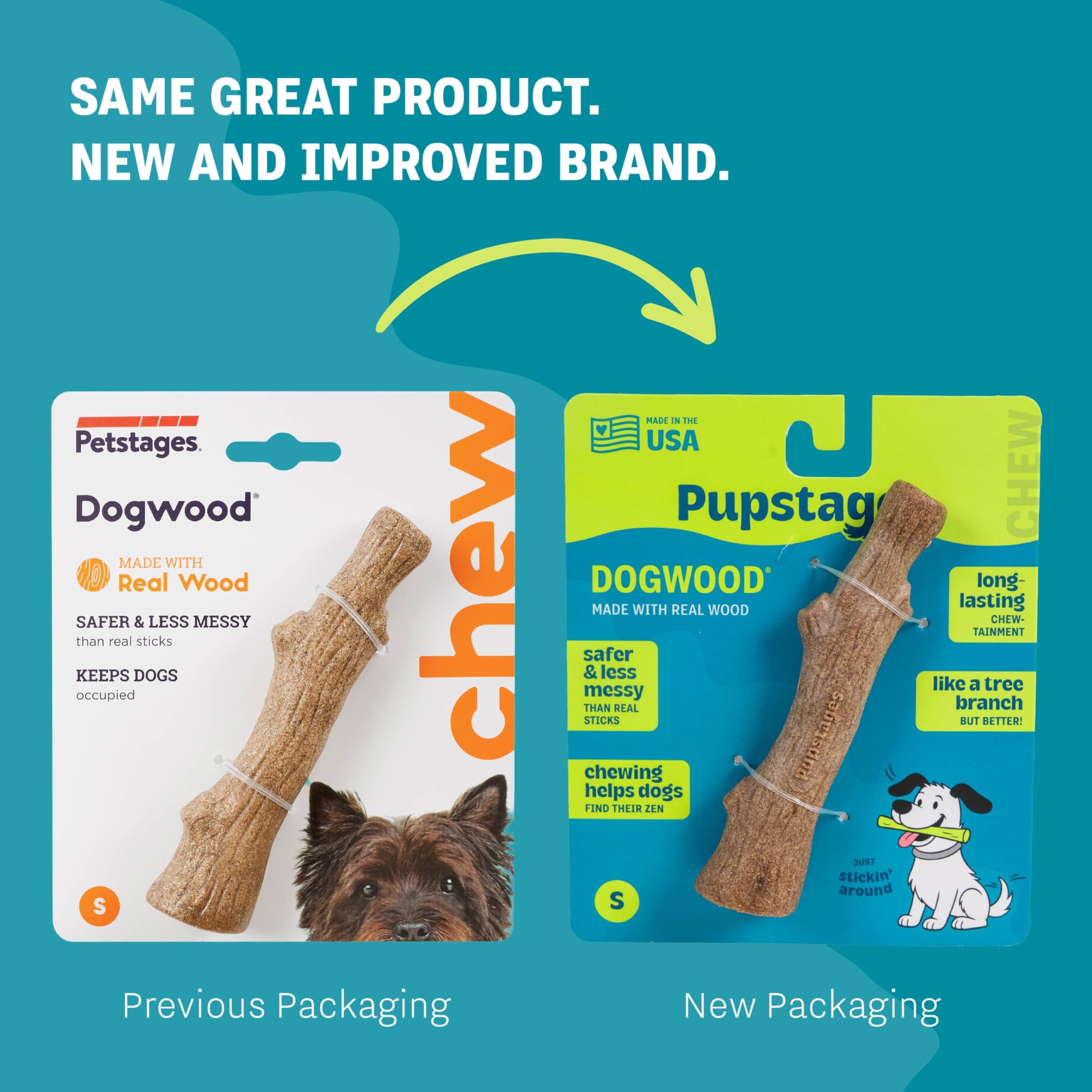 Uso diario de Pupstages Dogwood para canalizar la energía del perro.