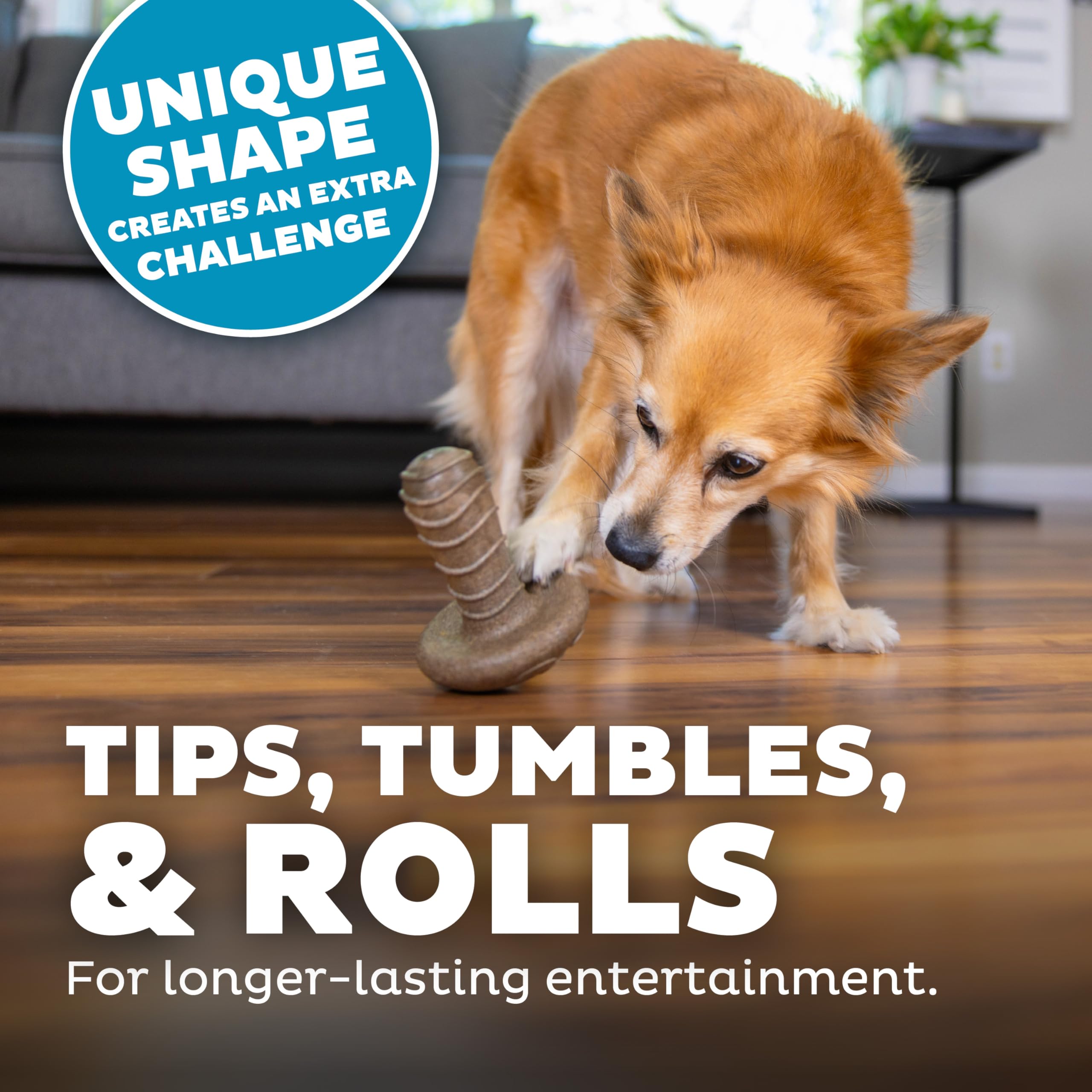 Pupstages Dogwood seta ideal para calmar la ansiedad durante el juego.