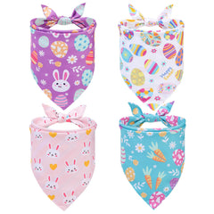 Pupteck bandana Pascua para perro, estilo primaveral y cómodo.