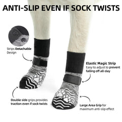 PUPTECK calcetines con banda ajustable evitan caídas y deslizamientos.