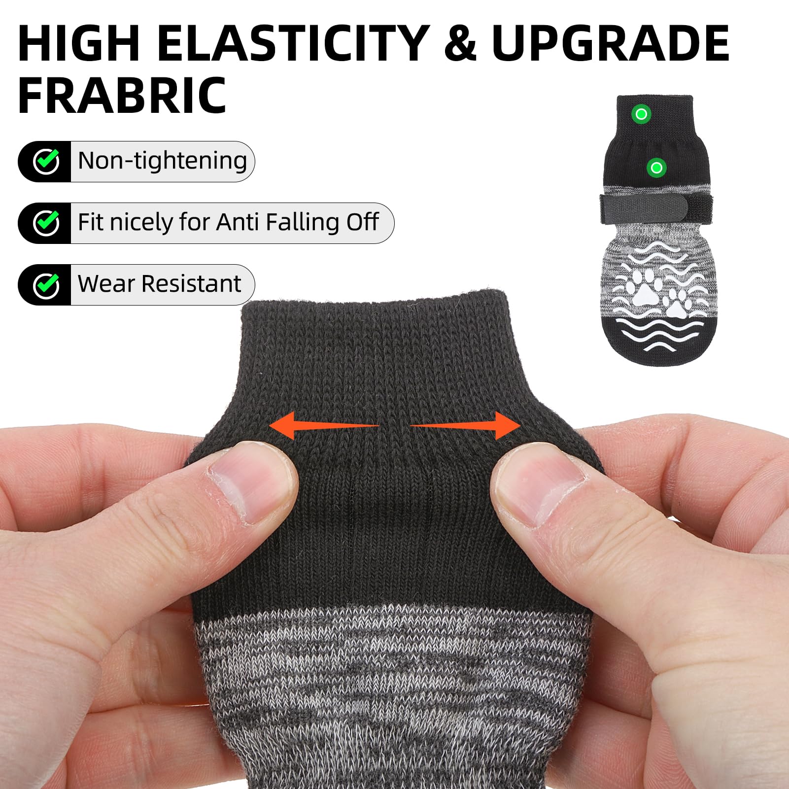 PUPTECK calcetines para evitar lamer zonas sensibles de las patas.