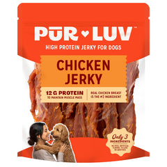 Pur Luv emballage poulet friandise pour chien, prête à l'emploi
