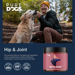 PURE DOGS CO. glucosamina y condroitina para fortalecer articulaciones.
