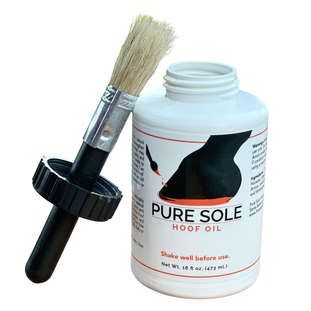 Pure Sole Aceite de Casco: deja brillo suave en el casco.