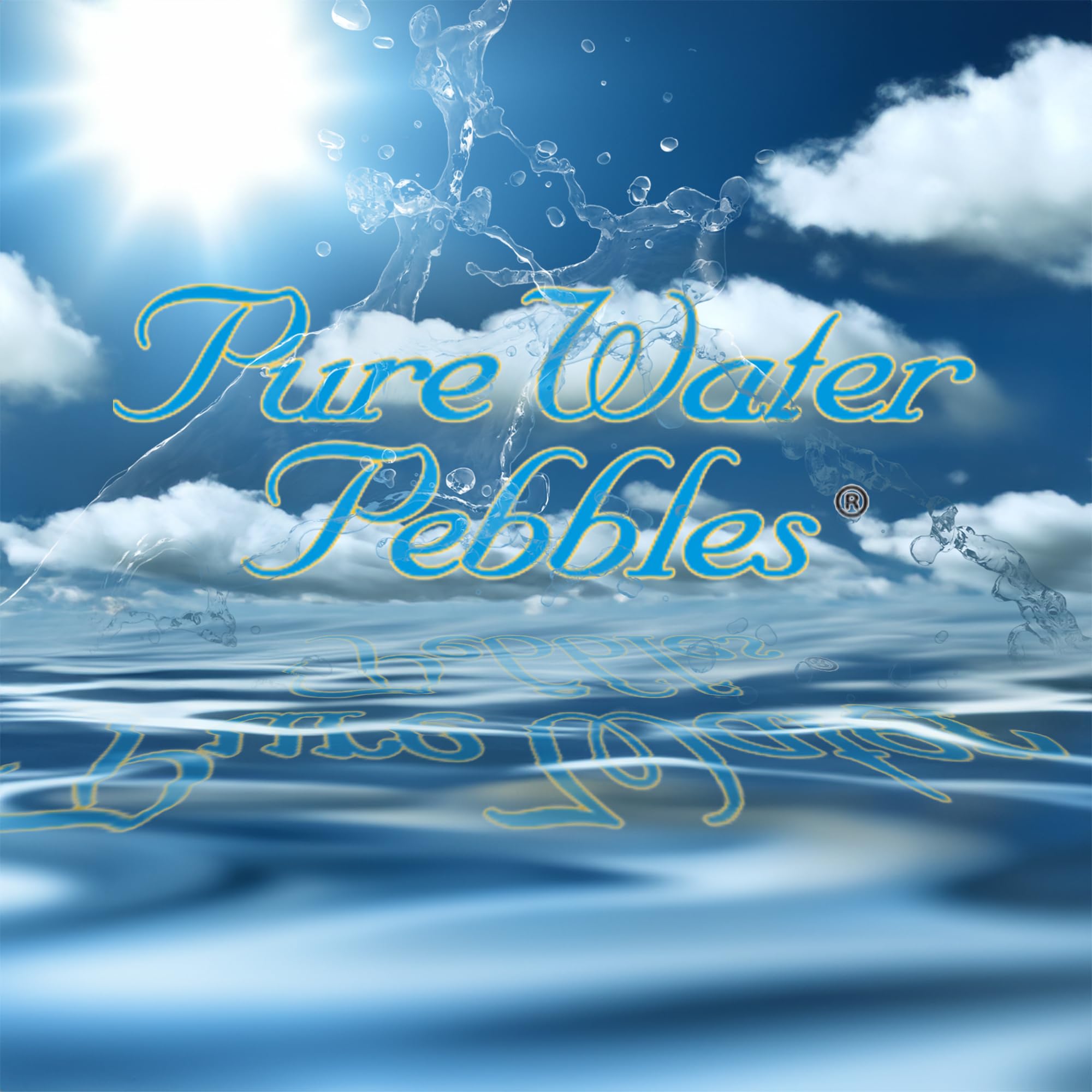 Pure Water Pebbles gravilla para manualidades, añade color y textura a proyectos.