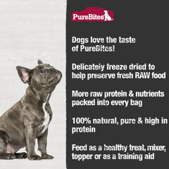 PureBites Corazón de Pollo: excelente recompensa durante el entrenamiento.