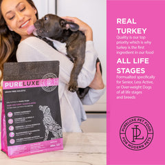 PureLuxe prebióticos y probióticos para la salud digestiva.