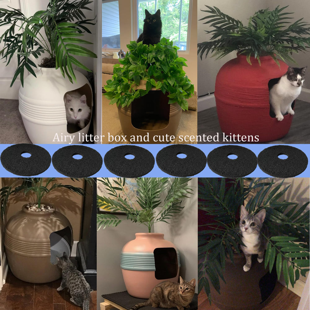 PurifyLogix seguridad para mascotas: filtros duraderos para arenero