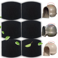 PurifyLogix filtro carbono para Petmate Booda Clean Step, elimina olores y mantiene aire fresco.